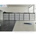 Commercial Plycarbonate Slat Aluminium Accordion Door